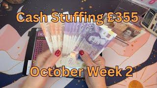 Cash Stuffing | £355 | Budget Review | #budgeting #cashstuffing #debtfreejourney