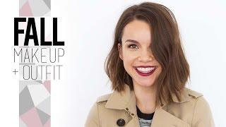 Warm Eyes + Bold Lips for Fall // Get Ready With Me!