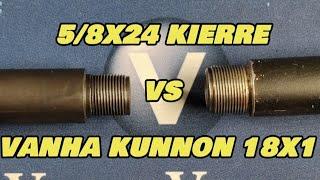 5/8"X24 KIERRE VS VANHA KUNNON 18X1