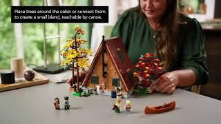 LEGO Ideas 21338 A-Frame Cabin