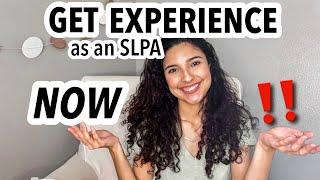 PRACTICE BEFORE BECOMING AN SLPA / HOW I DECIDED I WANTED TO BE AN SLPA