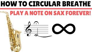 How To Circular Breathe On Sax