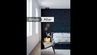 Before and After. How Space Becomes Story.  #interiordesign #luxuryhomestour #home #interior