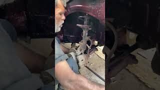 Front suspension fitting in process for a Suzuki Cultus - PAT️ #suzuki #cultus #automobile #car