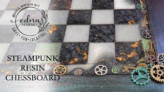 Creating a Stunning Epoxy Resin Chess Board with a Silicone Mold Set | DIY Tutorial