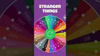 Wheel makes Stranger Things ships #fyp #shorts #st4 #keşfet #tiktok