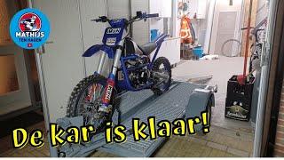 Motoraanhanger is klaar!