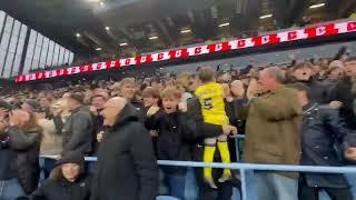 Ismaila Sarr goal vs Aston Villa away and fans celebration - 23/11/2024