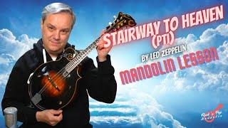 Stairway to Heaven Pt I (Led Zeppelin) – Mandolin Lesson #rockpopmandolin