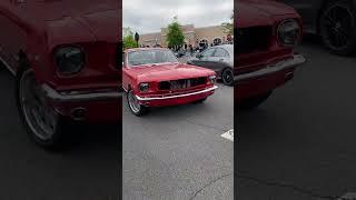 RESTOMOD MUSTANG CAMMED IDLE SOUNDS DRIVE BY!! #fastback #cammed #shorts