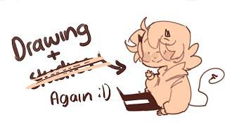 Drawing, doing the art thingg || Clip studio paint