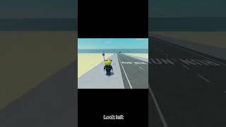 How to cross a road in Roblox #roblox #shorts