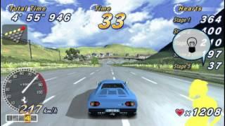 OutRun 2006: Coast 2 Coast PSP Gameplay