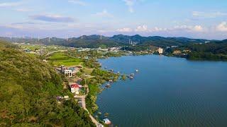 드론 뷰 용인 이동저수지 Drone View Yongin Idong reservoir | 4K 60FPS