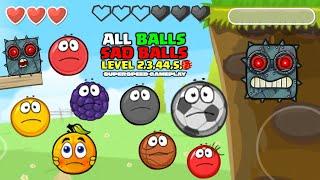 All Balls - Sad Balls - Superspeed Gameplay - All Balls - Sad Balls - Gameplay Pass Level 2,3,44,5