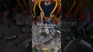 No Reaction Challenge 80m FreeFallTower #kirmes #hangover #freierfall #soeckchen_tv #kermis