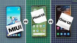 بهترین تجربه اندروید؟ | MIUI vs OneUI vs Pixel  مقایسه اندروید شیائومی و سامسونگ و پیکسل