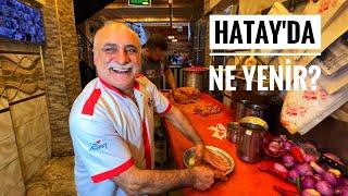 ANTAKYA UZUN ÇARŞI LEZZETLERİ!!!HATAY'DA NE YENİR!! YEMEDEN DÖNME!!!