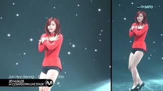 [MPD직캠] 전효성 직캠 Good-Night Kiss JUN HYO SEONG Fancam @엠카운트다운_140605