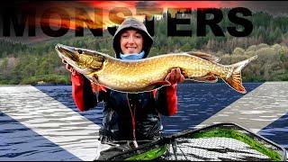 Searching for HUGE PIKE IN THE HIGHLANDS OF SCOTLAND