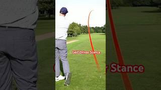 Stop Slicing The Driver - Golf Stance Lesson