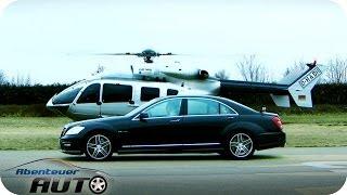 Hubschrauber vs. Auto | Eurocopter vs. Mercedes S63 AMG | Abenteuer Auto Classics