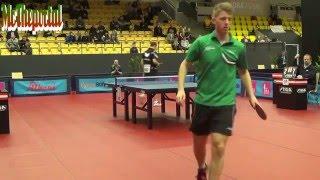 Table Tennis Danish Championships 2016 - Tobias Rasmussen Vs Jonathan Groth - FINAL