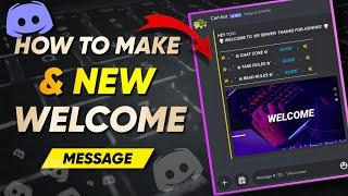 HOW TO SETUP NEW WELCOME MESSAGE CARL BOT |  DISCORD |