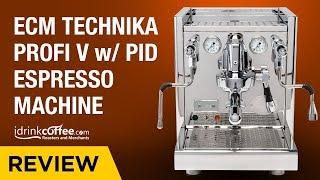 ECM Technika Profi V with PID Espresso Machine