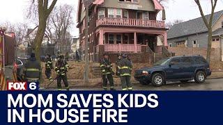 Milwaukee house fire near 2nd and Auer | FOX6 News Milwaukee