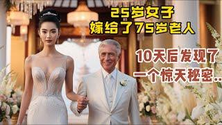 25歲美麗的女子嫁給了75歲老人，10天后發現一个隱藏了多年的秘密 #情感故事 #老年生活 #人生感悟