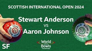 Scottish International Open 2024 -  Stewart Anderson vs Aaron Johnson - Day 3 Match 2