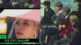 BTS REACTION TO TWICE VCR MMA 2019.PRECIOUS DAHMIN