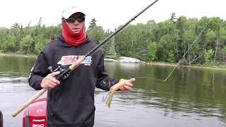 How to fish Red October Tubes (MUSKY)