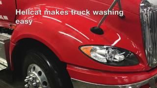 HEL100 Hellcat high pH and high performance for fast, easy truckwashing | FEB 2017