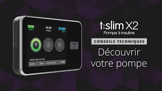 Comment naviguer dans les menus de la pompe à insuline t:slim X2™