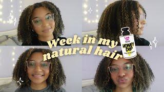 TRYING THE NEW DOUX HONEY BUTTER GEL | A WEEK IN MY NATURAL HAIR