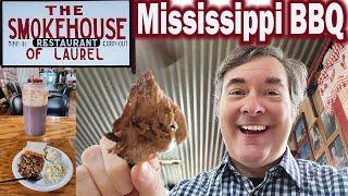 Mississippi Barbeque Review: BBQ Travel Guide at The Smokehouse Restaurant of Laurel, MS