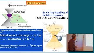 2018 Nobel Prize in Physics: Electrodynamic Forces and Optical Tweezers | Colloquia 2018