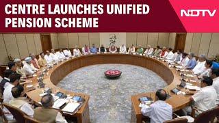 UPS Scheme | "Will Benefit 23 Lakh Employees": Centre Launches Unified Pension Scheme