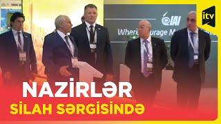 Azərbaycanın və Belarusun fövqəladə hallar nazirləri “ADEX” sərgisində olublar