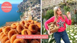 HOW TO MAKE DONUTS | ITALIAN CHRISTMAS ZEPPOLE & STRUFFOLI  | The Positano Diaries EP 73