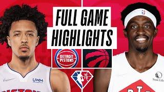 PISTONS at RAPTORS | FULL GAME HIGHLIGHTS | March 3, 2022