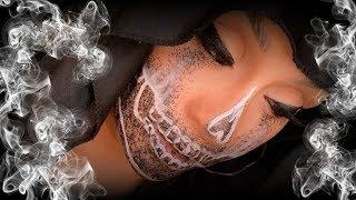 Smoky Skull Halloween Tutorial