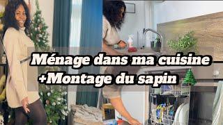 Vlog : MOTIVATION MÉNAGE /Installation du Sapin  / je change de canapé ️ ?/vie de maman