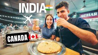 We Finally Made It HOME! | Canada to India | Raw Travel Vlog️ PEEKAPOO