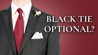 Black Tie Optional Dress Code Explained