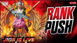 RANK PUSH HUA START DAY 1 BGMI LIVE STREAM #bgmi #pubgmobile #jigsislive #livestream #jigsgaming