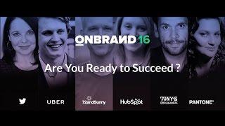 OnBrand '16 Conference Opening Video