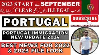 TRC Card update|Portugal Immigration New update 2024| 2023 file lock will get TRC in September 2024